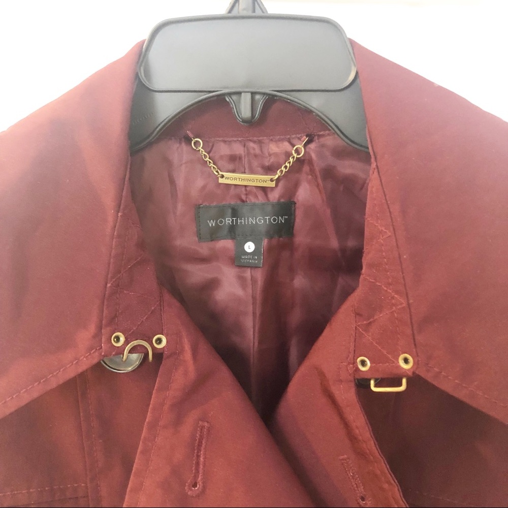 Worthington Women's Peacoat BRAND NEW - Picture 3 of 5